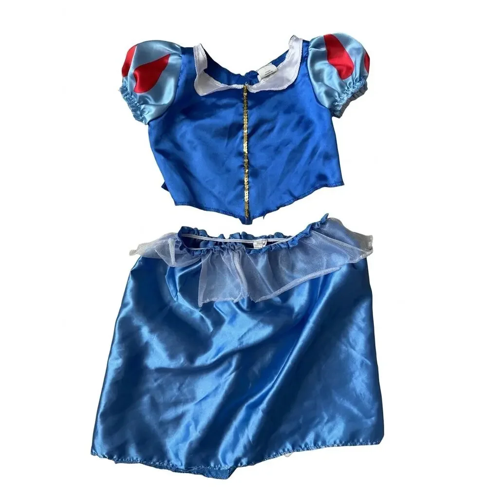 Disney Snow White Two-Piece Dress Up Costume Set Sizes 4-6X - Picture 1 of 4
